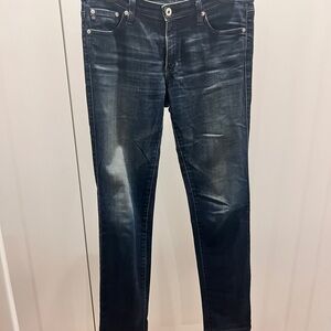 AG Adriano Goldschmied Dark Blue Skinny Jeans